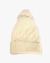 MATCHITT WOMEN WINTER CAP, OFF WHITE, FS