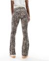 MISS WOMEN LEGGINGS, LEOPARD, UK 14