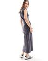 MISS WOMEN DRESSES, CHARCOAL, UK 8