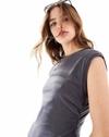 MISS WOMEN DRESSES, CHARCOAL, UK 8