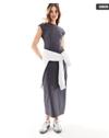 MISS WOMEN DRESSES, CHARCOAL, UK 16