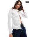 MISS WOMEN TOPS, WHITE, UK 14