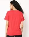 Graphic Print Round-Neck T-shirt