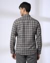 Men Checked Slim Fit Shirt
