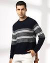 PLACEMENT INJECT STRIPER, NAVY, L