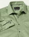FASHION ULTIMATE PRINT SHIRT, GREEN, 40