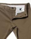 PRINTED CROPPED FIT CHINO, OLIVE, 34
