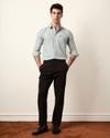Men Solid Slim Fit Casual Shir, GREEN, M