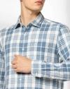 NP 35 BASIC FULL SLEEVE SHIRT, BLUE, 40