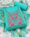 Women Floral Print Unstitched Dress Material