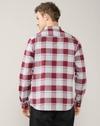 ALPH MEN SHIRTS, MAROON, S