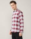 ALPH MEN SHIRTS, MAROON, S