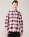 ALPH MEN SHIRTS, MAROON, S