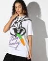 Character Print Crew-Neck T-Shirt