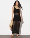 CASUALWEAR DRESSES, JET BLACK, M
