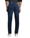 Men Stone Washed Slim Tapered Fit Jeans