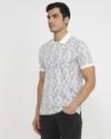 PARX T-shirt XMKS06425-W1, WHITE, 40