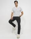 PARX T-shirt XMKS06425-W1, WHITE, 40