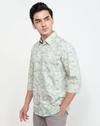 PARX Shirt XMSS13970-N5, GREEN, 42