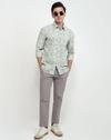 PARX Shirt XMSS13970-N5, GREEN, 42