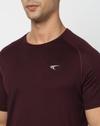 Men Regular Fit Crew-Neck Running T-Shirt