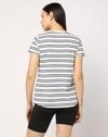 Striper Tee, WHITE, S