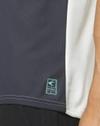 Men Colourblock Regular Fit Crew-Neck T-Shirt