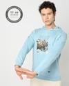 Men Graphic Print Regular Fit Sweatshirt