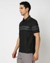 Men Active Lifestyle Cut & Sew Regular Fit Polo T-Shirt