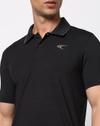 Men Cutaway-Collar Regular Fit Polo T-Shirt