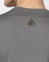Men Iridescent Graphic Print Regular Fit Running Crew-Neck T-Shirt