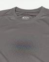Men Iridescent Graphic Print Regular Fit Running Crew-Neck T-Shirt