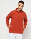 Men Regular Fit High-Neck Sweatshirt