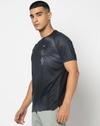 Men Typographic Print Regular Fit Crew-Neck T-Shirt