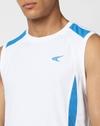 Men Regular Fit Sleeveless Crew-Neck T-Shirt