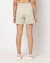Women Brand Print Shorts