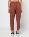 Women Running Solid Cropped Darted Track Pants