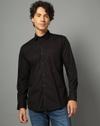 PE CASUAL SHIRT  PCSFSSLBC168, BLACK, 42