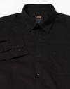 PE CASUAL SHIRT  PCSFSSLBC168, BLACK, 42