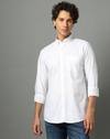 PE CASUAL SHIRT  PCSFSSLPO681, WHITE, 40