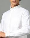 PE CASUAL SHIRT  PCSFSSLPO681, WHITE, 40