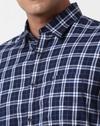 PE CASUAL SHIRT PCSFSSLP990065, NAVY, 44