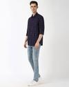 PETER ENGLAND CASUALS,MENS CASUAL,NAVY