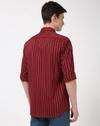 PE CASUAL SHIRT  PCSFTSLPK80751, RED, 40