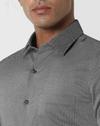 Men Slim Fit Cotton Shirt with Patch Pocket