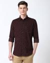 MENS WEAR, PETER ENGLAND, CHOCOLATEBROWN