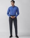 PE FORMAL WEAR TOPS SHI, MEDIUM BLUE, 46
