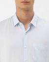 PE FORMAL WEAR TOPS SHIRTS, LT. BLUE, 40