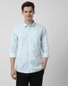 PE Casual SHIRT  PCSFSS, MEDIUM BLUE, 39