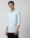 PE Casual SHIRT  PCSFSS, MEDIUM BLUE, 39